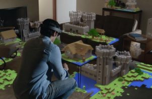 Hololens de Microsoft - Minecraft