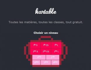 Kartable page accueil