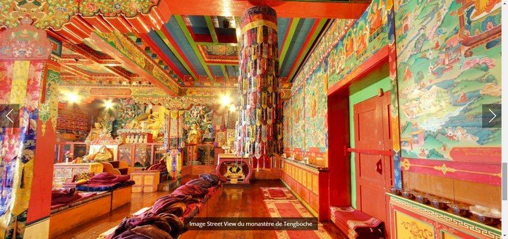 Google Street View - monastère de Tengboche