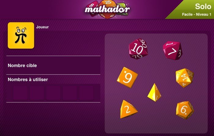 Mathador, l'application pour devenir un crack en calcul mental - Geek ...