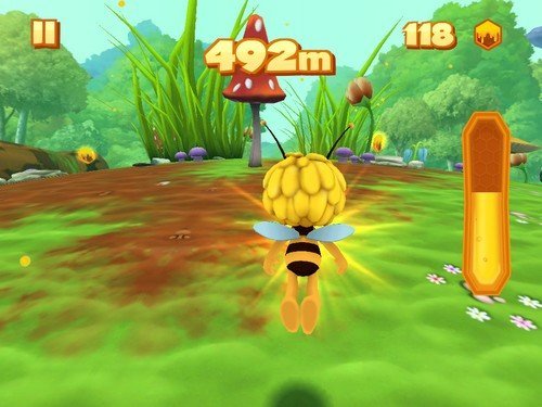 Maya abeille défi de vol - course