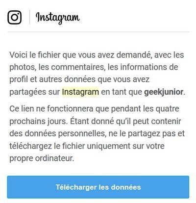 Message Instagram