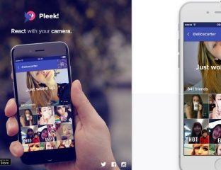 pleek application pour Android et iOS