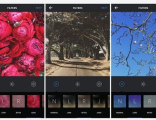 Instagram nouveaux filtres exemple