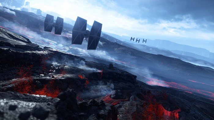 The planet Sullust Star Wars Battlefront