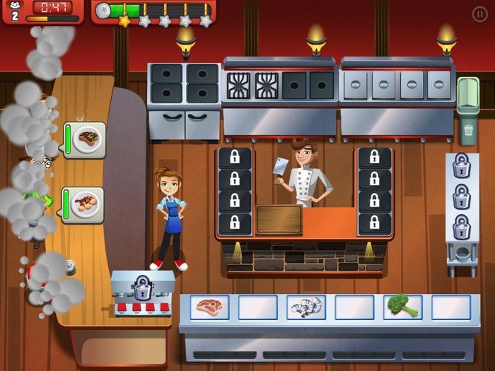 Cooking Dash 2016 gameplay