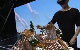 Minecraft Hololens E3