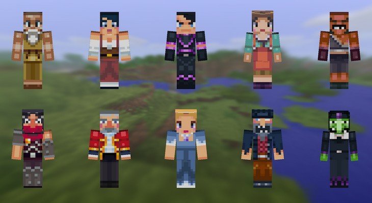 Minecraft Pocket Edition skin nouveau