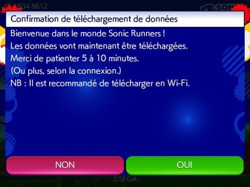 Sonic Runners téléchargement