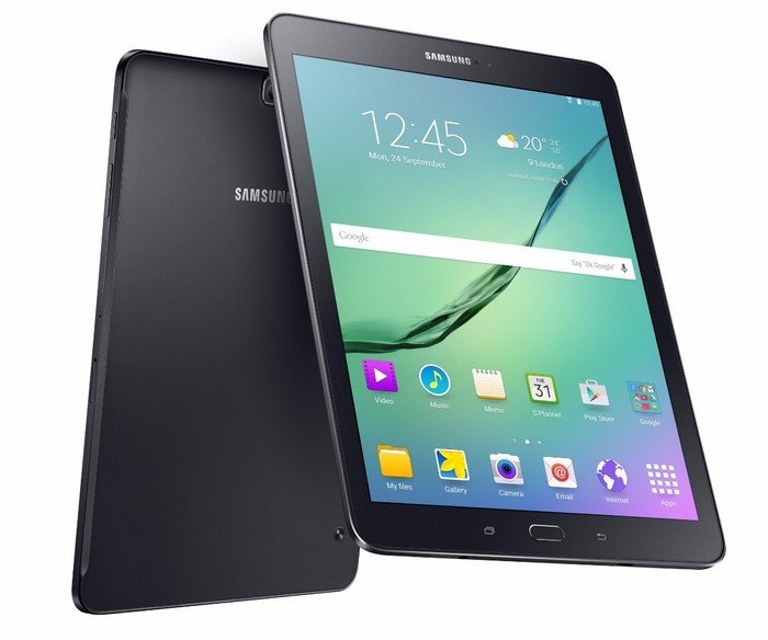 Samsung Galaxy Tab S2 recto verso