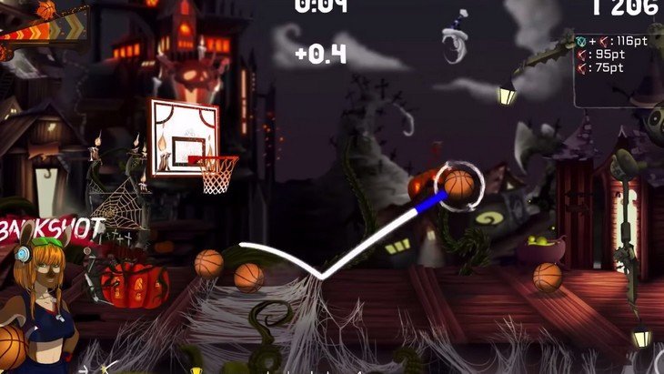 TIP-OFF Basketball gameplay