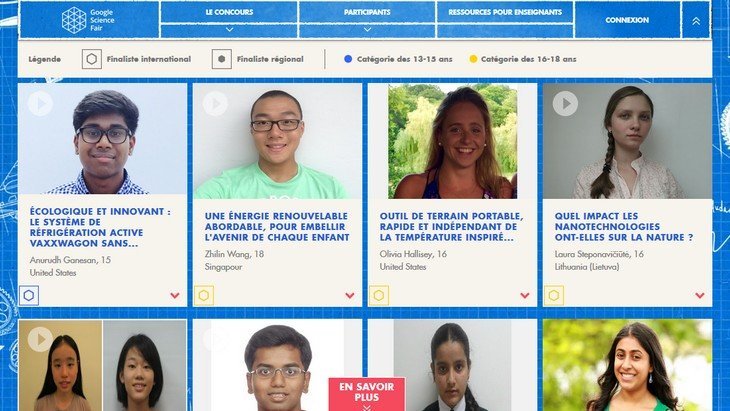 Google Science Fair : quand les ados veulent changer le ... Google Science Fair : quand les ados veulent changer le ... - 730 x 411 jpeg 97kB
