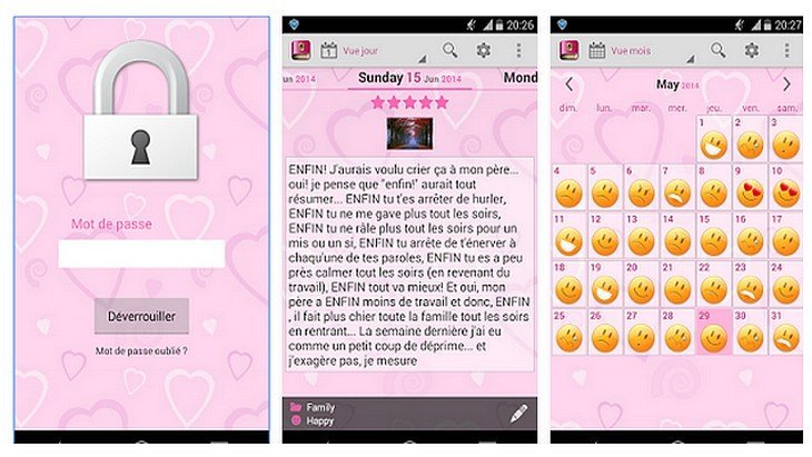 Handy Diary, ton journal intime sur ton smartphone Android ... - 730 x 411 jpeg 87kB