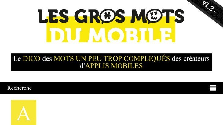 Les gros mots du mobile