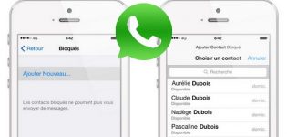 WhatsApp comment bloquer un contact