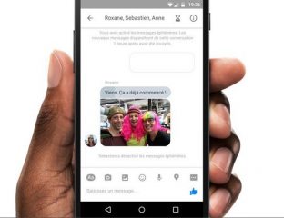 Facebook messenger test France