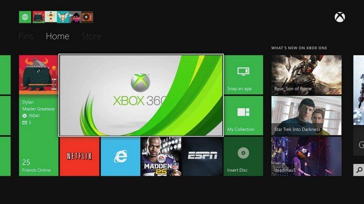 Jeux Xbox 360 sur Xbox One