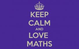 Keep calm and love Maths