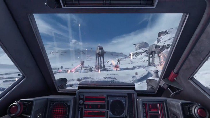 Star Wars Battlefront vaisseau