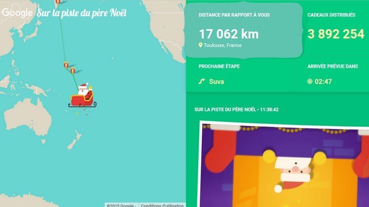 Google Santa Tracker