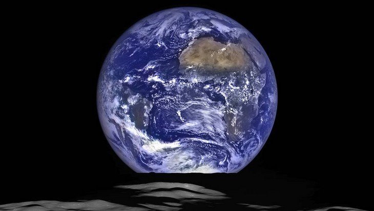 La Terre depuis la Lune NASA