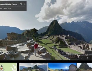 Machu Picchu Google Street View