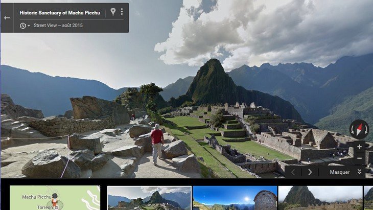 Machu Picchu Google Street View