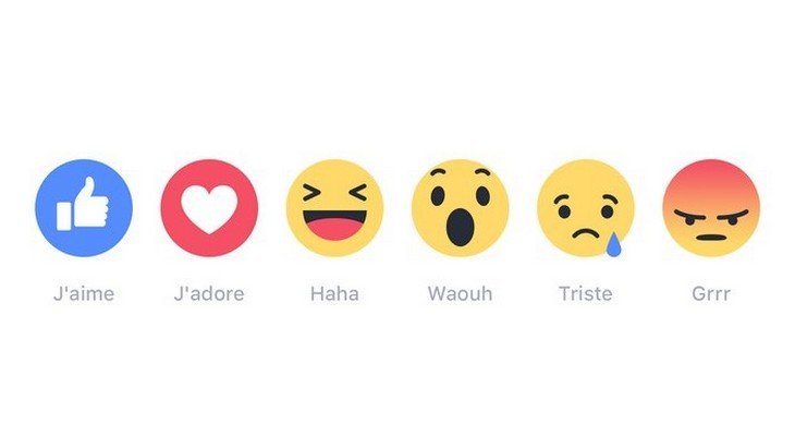 Waouh ou Grrr ?  Le bouton  “J’aime” n’est plus seul sur Facebook !