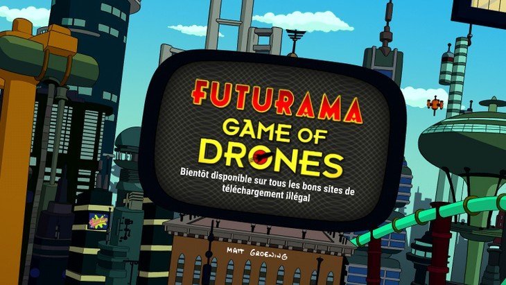 Futurama Game of Drones