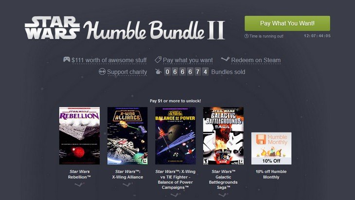 Star Wars Humble Bundle II