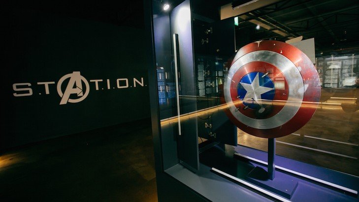 Avengers Station exposition Paris