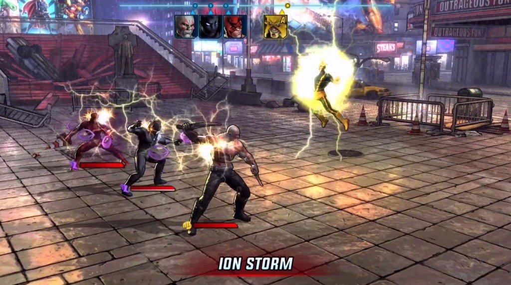 Marvel Avengers Alliance 2 gameplay