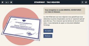 Stairway to Tax heaven - jeu