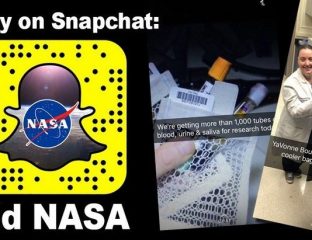 NASA sur Snapchat