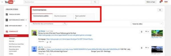 Comment Aller Sur Google Avec Sa Télé YouTube : comment gérer ou supprimer les commentaires ? - Geek Junior