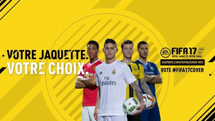 FIFA 17 cover jaquette