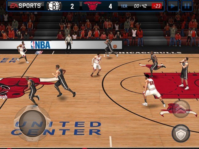 NBA Live Mobile gameplay