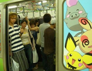 Pokemon Go in the metro