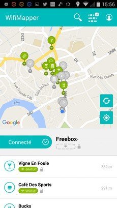 Wifimapper carte