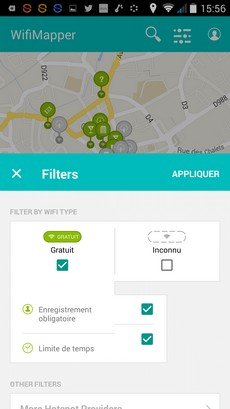 wifimapper filtre