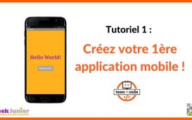 Tutoriel création application mobile Hello World