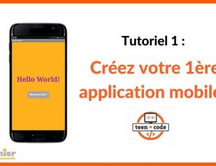 Tutoriel création application mobile Hello World