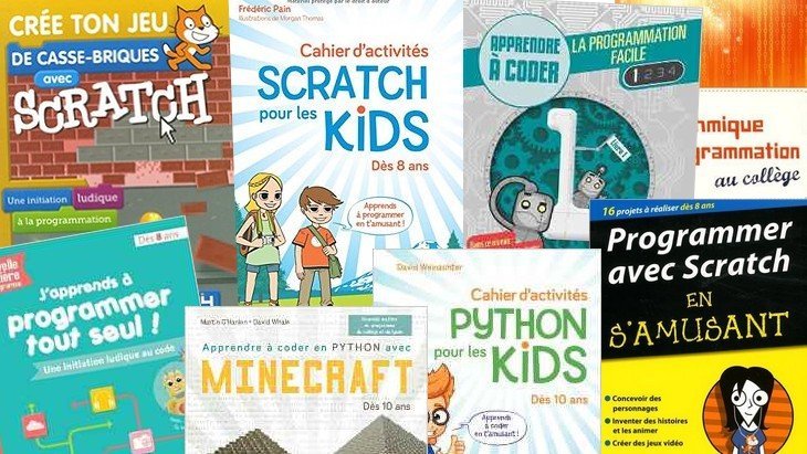 20 livres pour apprendre à coder pour les enfants et ados