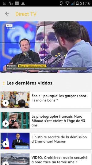 franceinfo direct tv