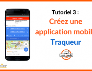 Tutoriel Créez une application mobile Traqueur