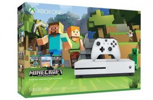 Xbox One S et Minecraft