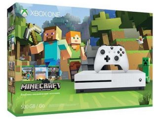 Xbox One S et Minecraft