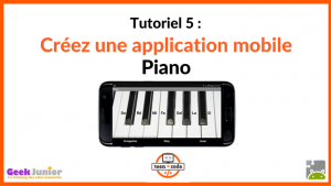 Tuto application mobile Piano