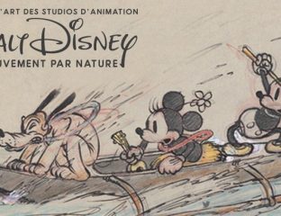 Affiche expo Art Ludique sur Disney