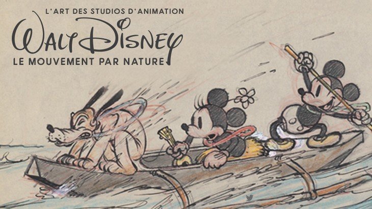 Affiche expo Art Ludique sur Disney